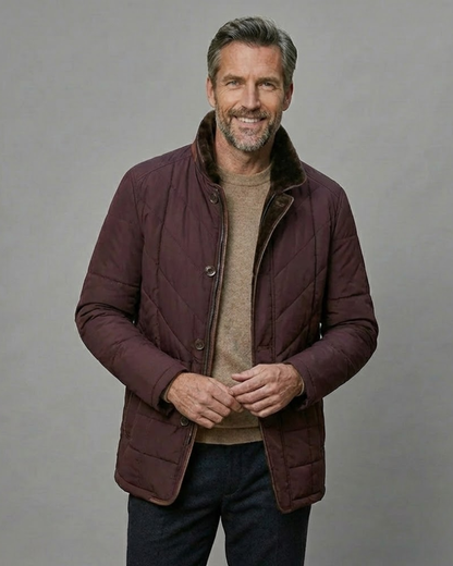 Jachetă Masculină cu Stil Rafinat și Guler Clasic pentru Bărbați®