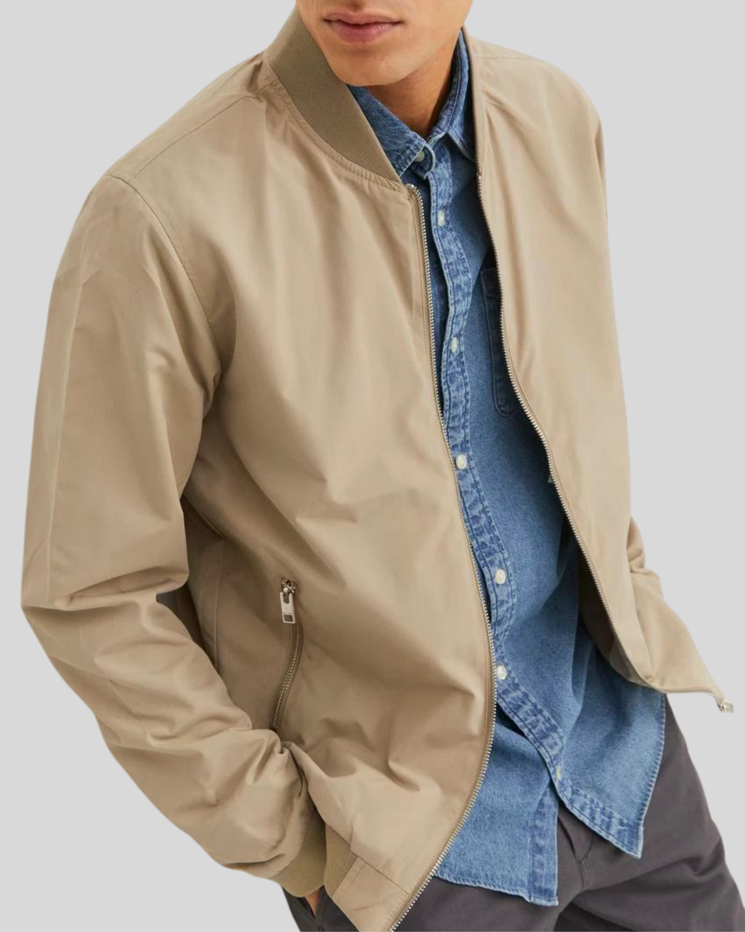 Jacheta bomber pentru bărbați și femei